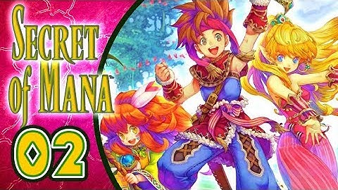 Secret of Mana Walkthrough Part 2 (PS4, Vita) English ~ Seiken Densetsu 2 Remake