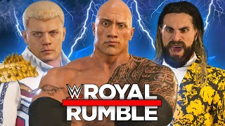 How The Mens Royal Rumble Should Be Booked In WWE