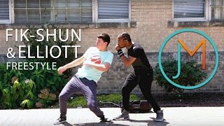 FikShun and Elliott Freestyle // JUSMOVE App Winner