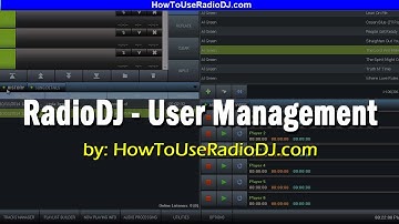 RadioDJ User Management