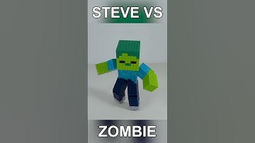 Steve VS Zombie, Minecraft Animation