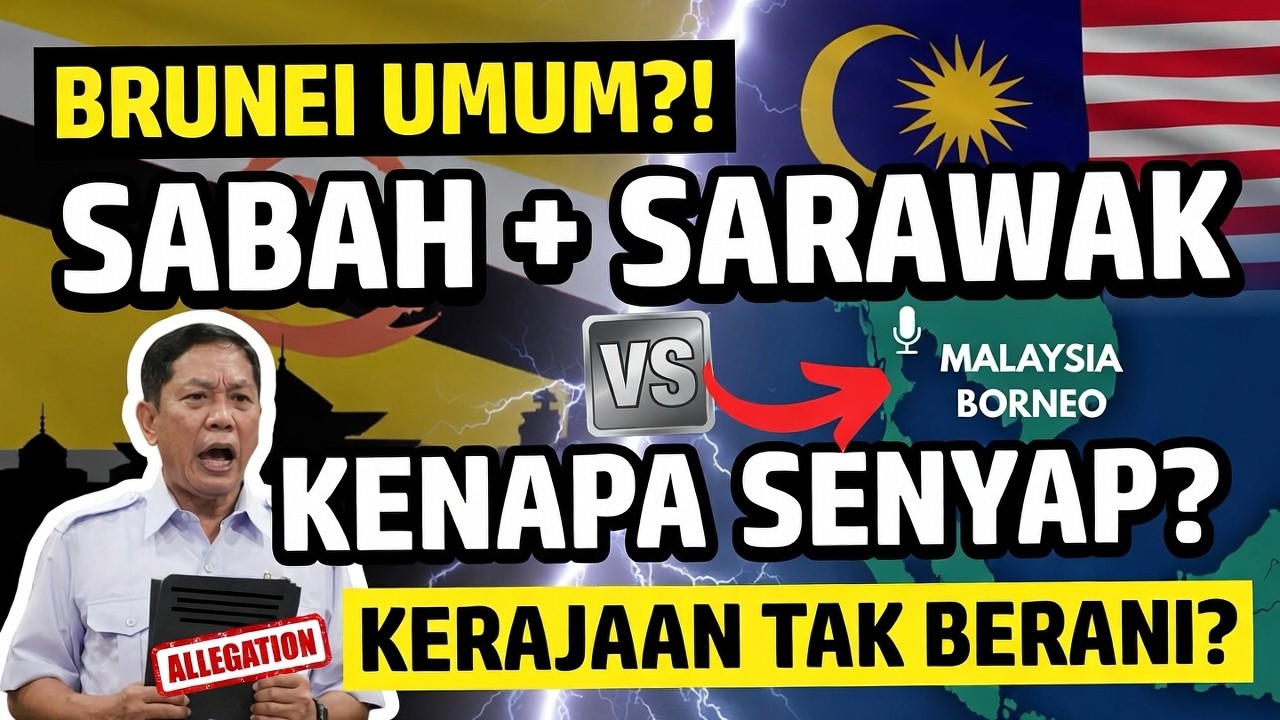 🔴 Brunei Buat Pengumuman Mengejutkan Tentang Sabah Sarawak — Kenapa Kerajaan Persekutuan...
