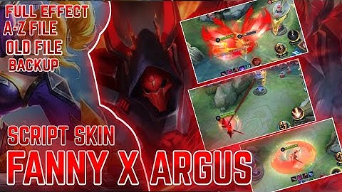 SCRIPT SKIN Fanny X Argus Elite -Mobile legends bang:bang