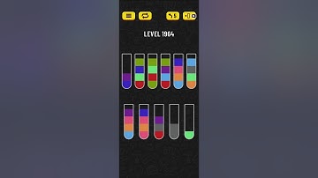 Water sort puzzle level 1964