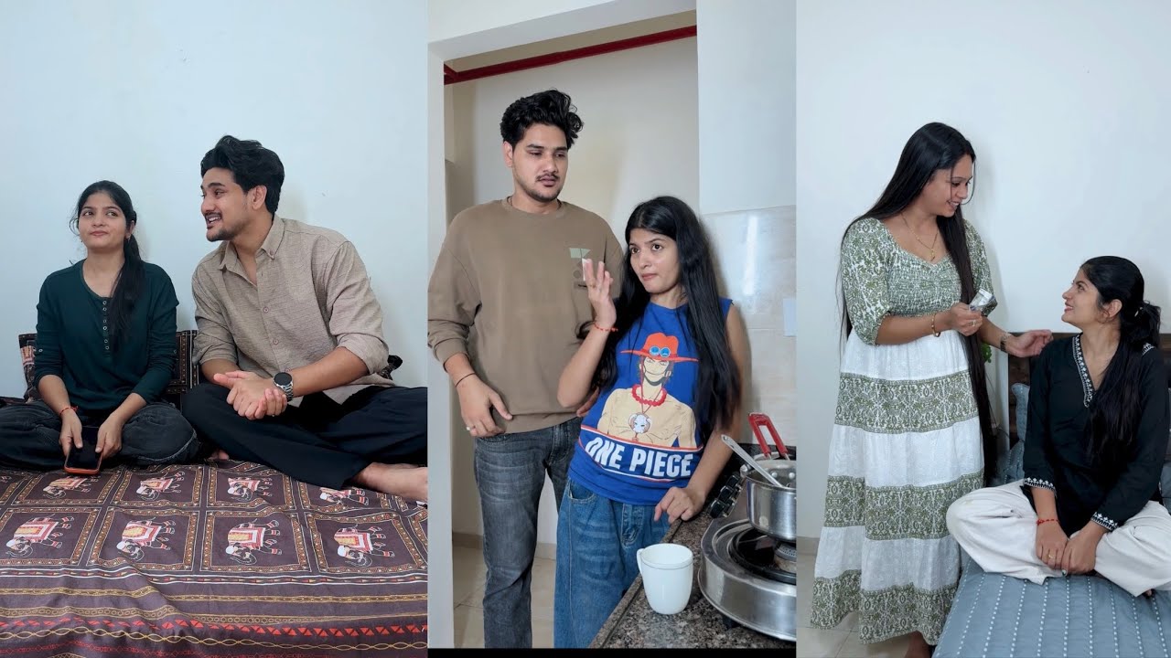 Bhai-Behan nd nanand -bhabhi Comedy video 🤪😂|| tiyaa Ningwal #trending 