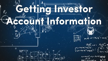 Investor Account Reporting | Algorithmic Trading & Investing with the DARWIN API