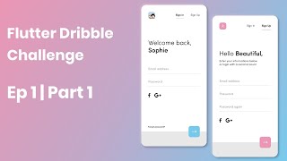 Login UI - Flutter UI - Ep 1 Part 1