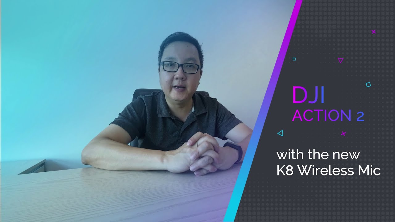 DJI ACTION 2 with the K8 Wireless Mic Audio Test Comparison