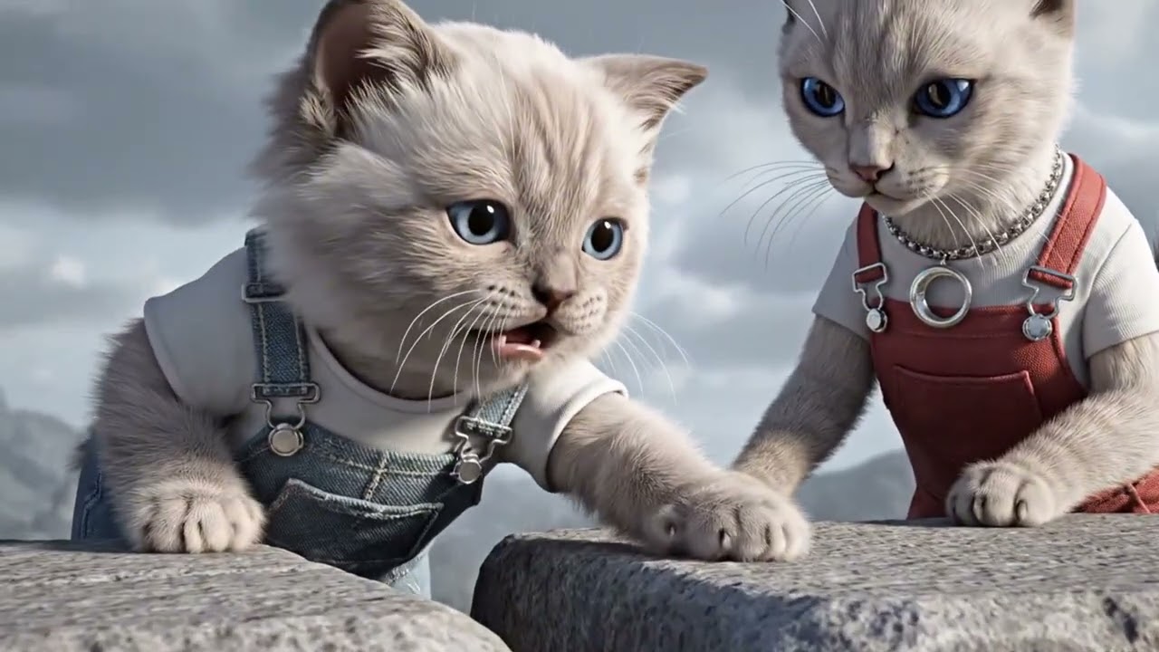 Milo’s Window Adventure 🐾 A Mother’s Brave Rescue  Emotional 3D Cat Animation by MeowStory Studios