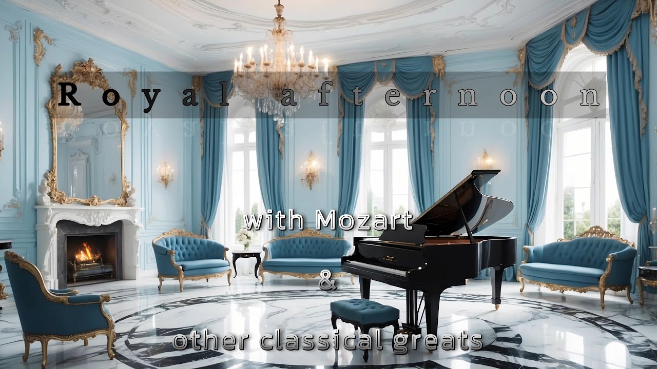 Royal Afternoon | Classical Journey with Mozart in a wealthy Vienna baroque salon 