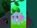 El Elefantito - The Little Elephant | Spanish Nursery Rhymes for Children's | Galatta Kids | Shorts