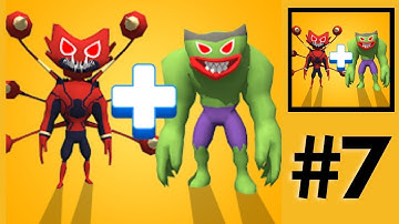 MAX LEVEL IN MERGE BLUE MONSTER SUPERHERO GAMEPLAY WALKTHROUGH PART 6 IN HINDI | LEVEL 101 - 110