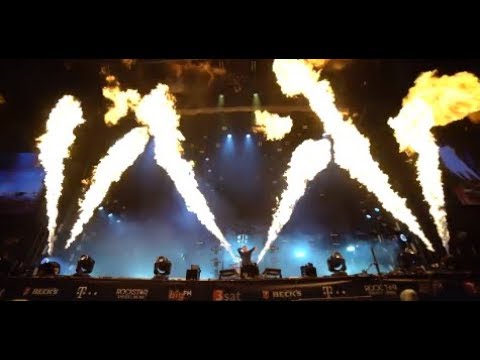 Parkway Drive post recap video of Euro Festivals with fiery stage show and drums of fire..!