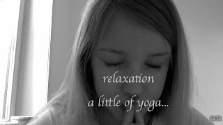 Asmr Relaxation For Sleep A Little Bit Of Yoga