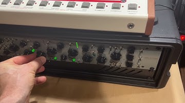 #2 Jomox AlphaBase Analog Drum Machine + Overstayer Modular channel #2 - MikeSynth