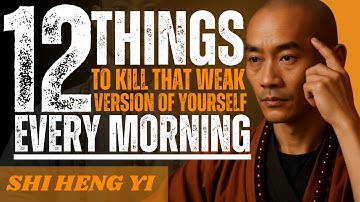 12 krachtige dingen om elke ochtend die zwakke versie van jezelf te doden | Shi Heng Yi Motivatie