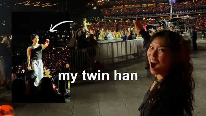 i went to go find my twin at the Stray Kids concert