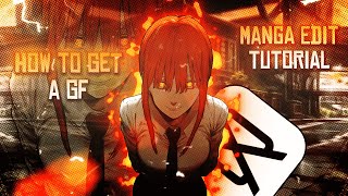 Full How To Get A Gf 🔥 + Basic Manga Edit Tutorial in Capcut #capcutpc News