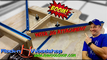 Miter Jig Attachment l Crosscut Sled
