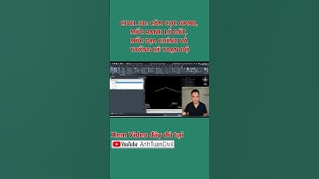 CIVIL 3D: Pick điểm Point Cắm cọc GPMB, mốc ranh lô đất, mốc địa chính và thống kê toạn độ.
