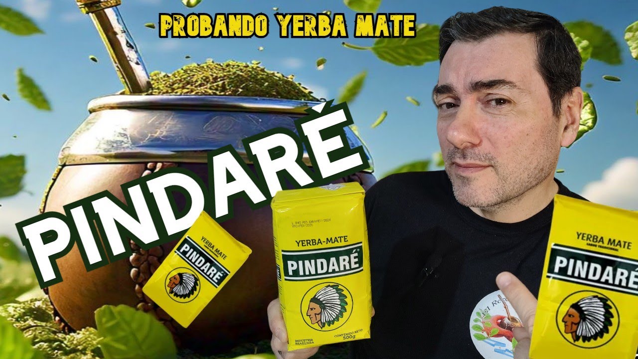 Probando Yerba Mate Pindaré.
