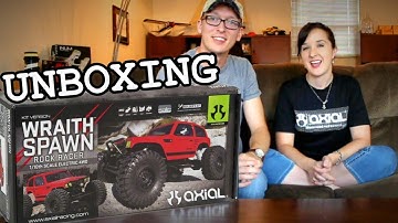 Axial Wraith Spawn Kit 1/10th Scale Electric 4WD Unboxing & First Impressions - TheRcSaylors