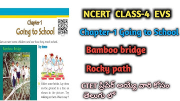 NCERT EVS CLASS-4 || Chapter 1 Going to School || For CTET in Telugu || NCERT Book Solutions || LWS