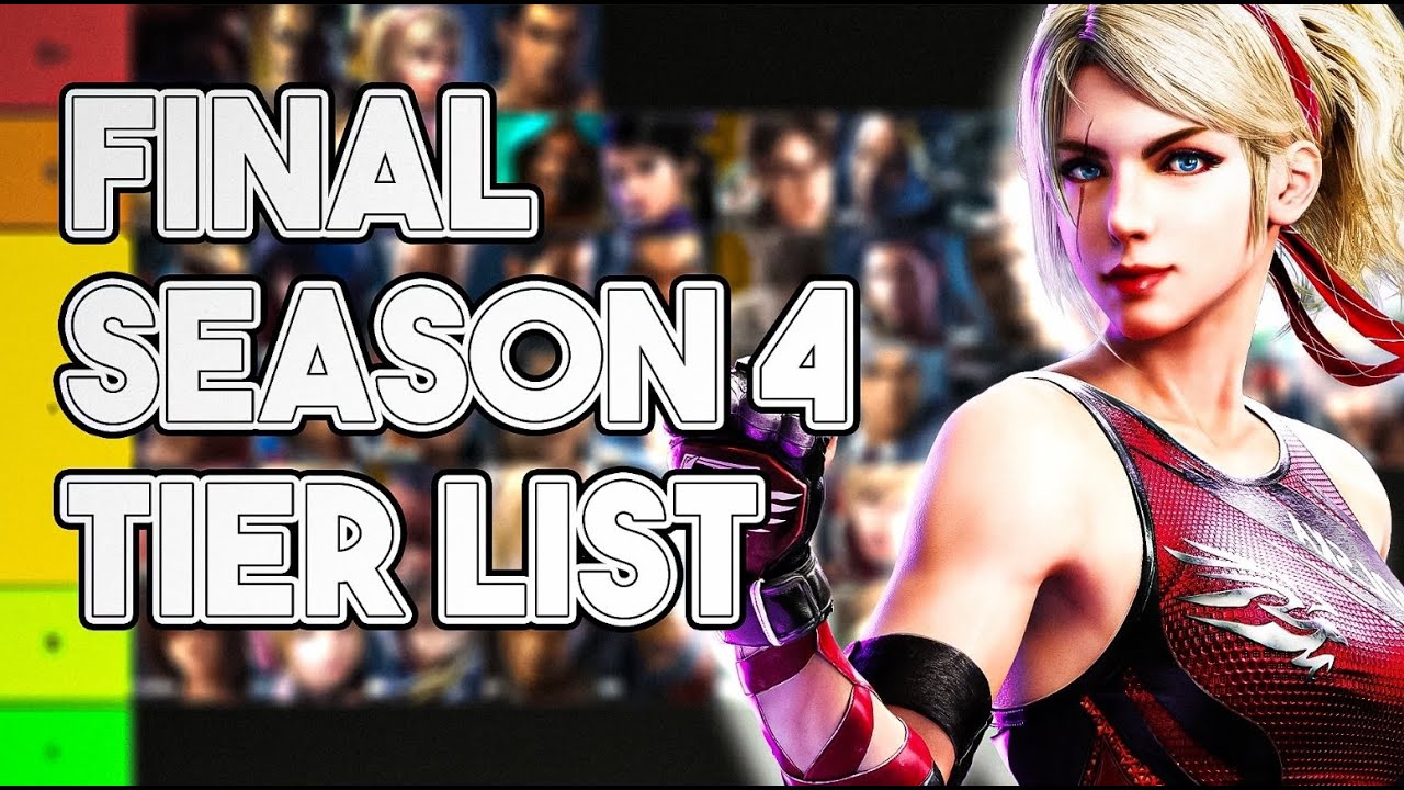 Tekken 7 Season 4 Final Tier List - YouTube