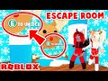 We Had To *ESCAPE* This CHRISTMAS Escape Room In Adopt Me! (Roblox)