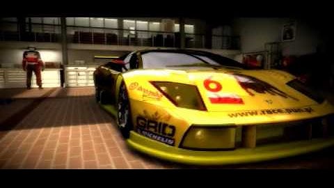 Yellow Lambo Racedriver Grid.avi