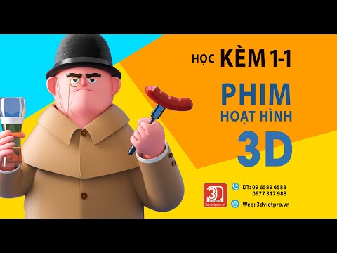 Học làm phim hoạt hình 3d, animation tutorial