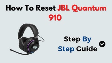 How to Reset JBL Quantum 910 – Fix Gaming Audio, Mic & Bluetooth Sync