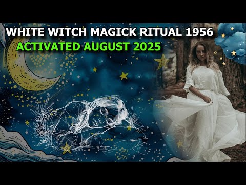 White Witch Magick Ritual 1956 Activated August 2025