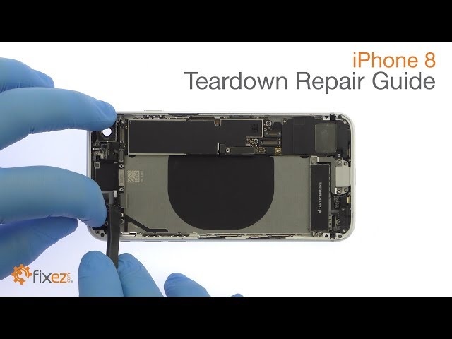 iPhone 8 Teardown Repair Guide - Fixez.com - YouTube