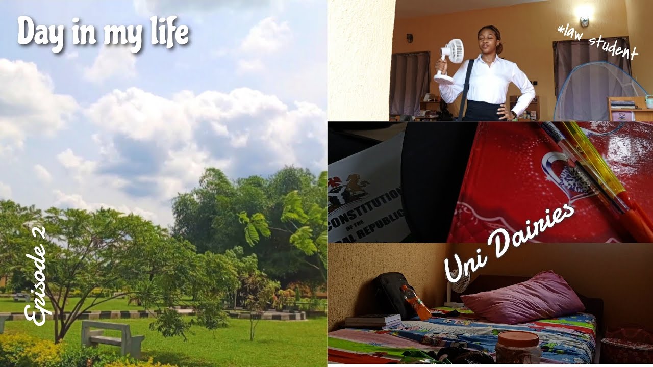 Day in the Life of a Law Student Nigerian University x college dairies💕 ...