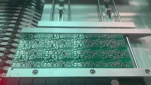 SMT pick and place machine ZB3245TS working video at client