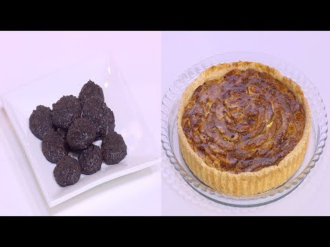 طريقة عمل تارت التفاح بحشو اللوز