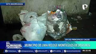 Cercado de Lima: personas arriesgan sus vidas caminado por la pista por veredas llenas de basura