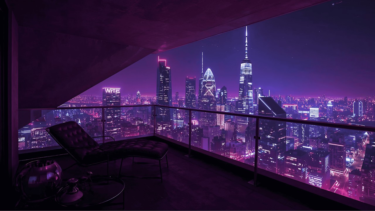 Osaka Under City Rain | Soft 90s Lofi for Long Study & Focus