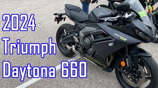 Ride Review  2024 Triumph Daytona 660