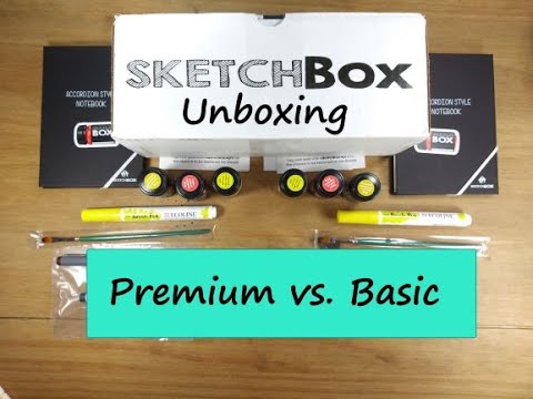 January 2023 Sketchbox Unboxing and Review 