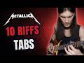 10 Metallica Riffs That Made Me Buy My First Guitar | With Tabs
