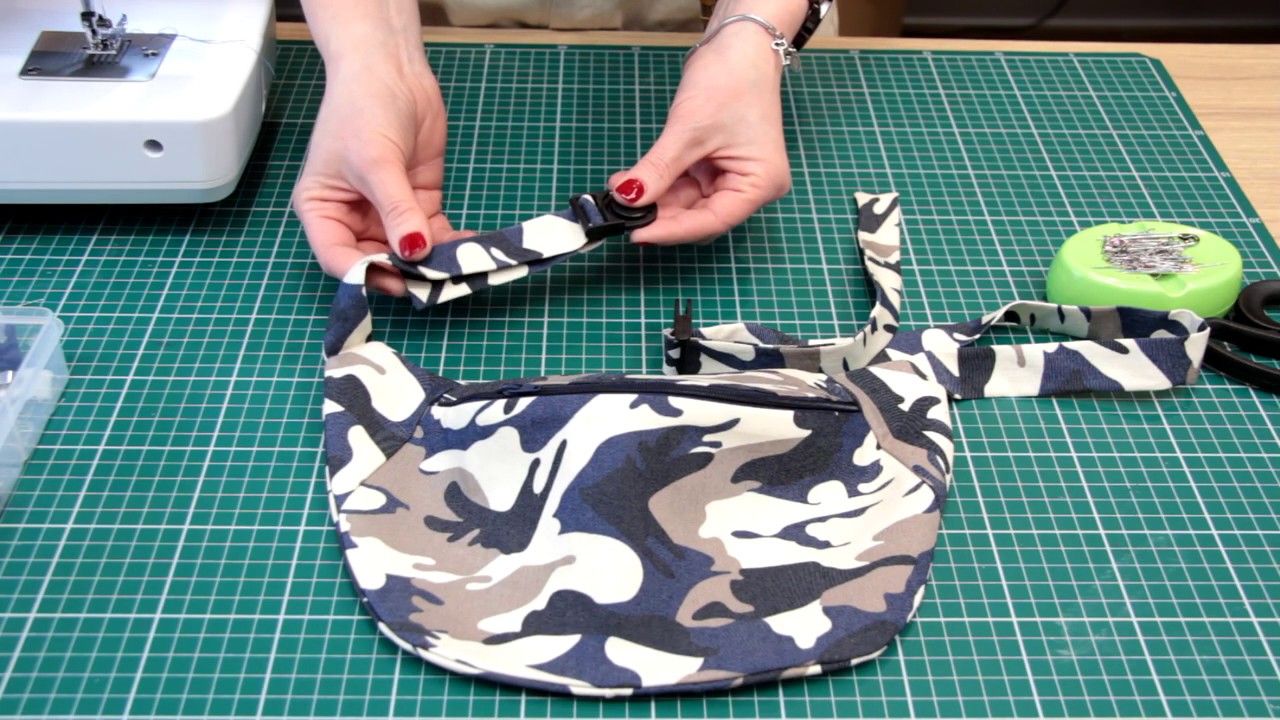 ПОЯСНАЯ СУМКА | Мастер-класс | Шитье