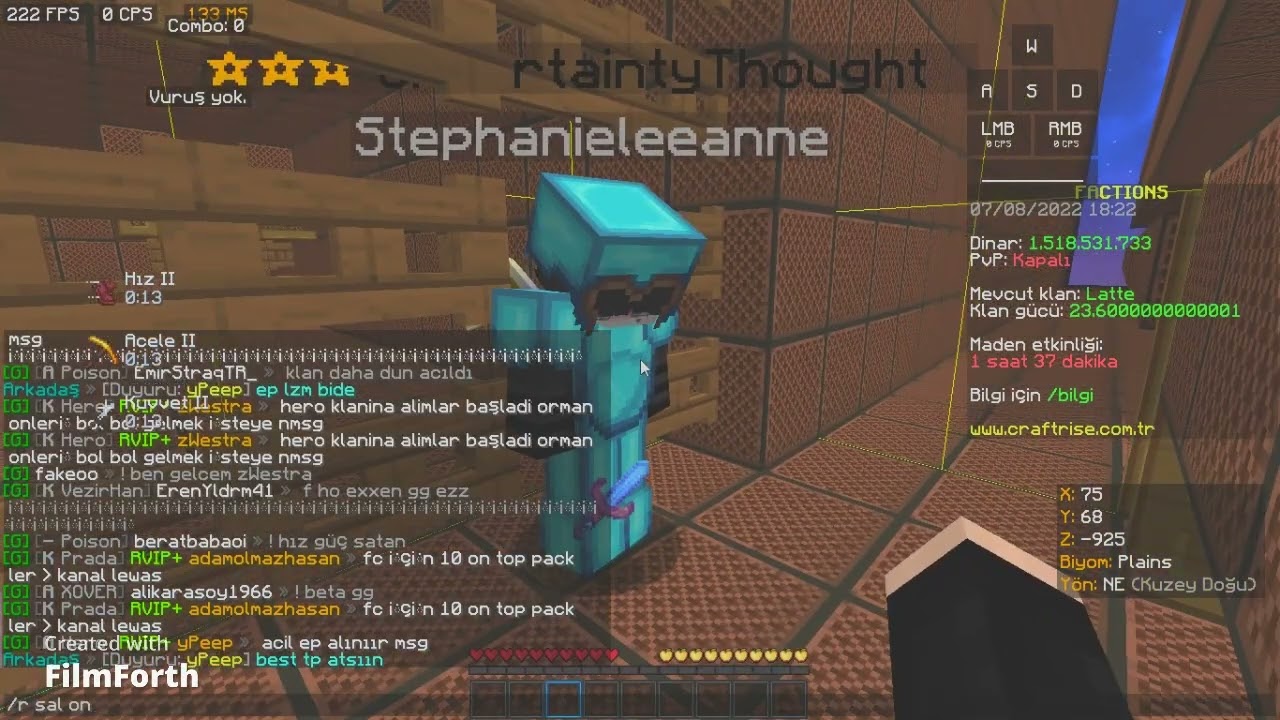 Stephanieleeanne Dolandiriciligi -Craftrise Factions