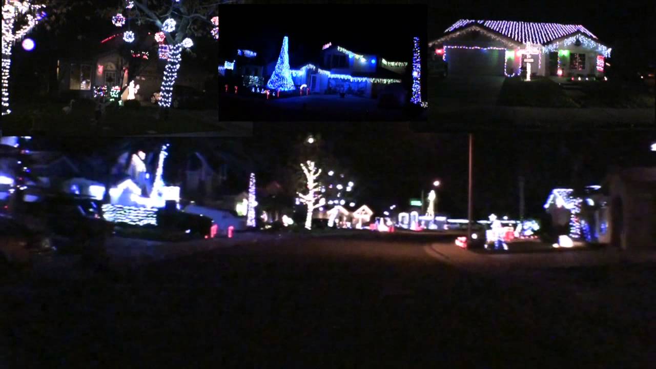 Bainbridge Falls 2012 Christmas Lights Do You Hear What I Hear YouTube