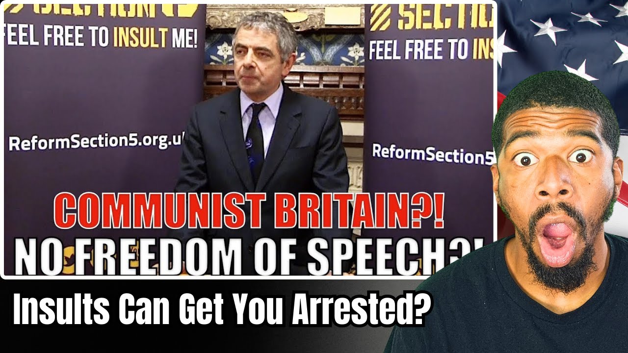 MR.BEAN (Rowan Atkinson) - Communist Britain?! Freedom of Speech?! | American Reacts
