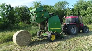 картинка: Пресс-Подборщик John Deere  854, Джон дир Трактор Камаз СХ-105