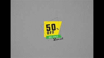 Creating a Simple Sale Label Design #2 - CorelDraw Tutorial