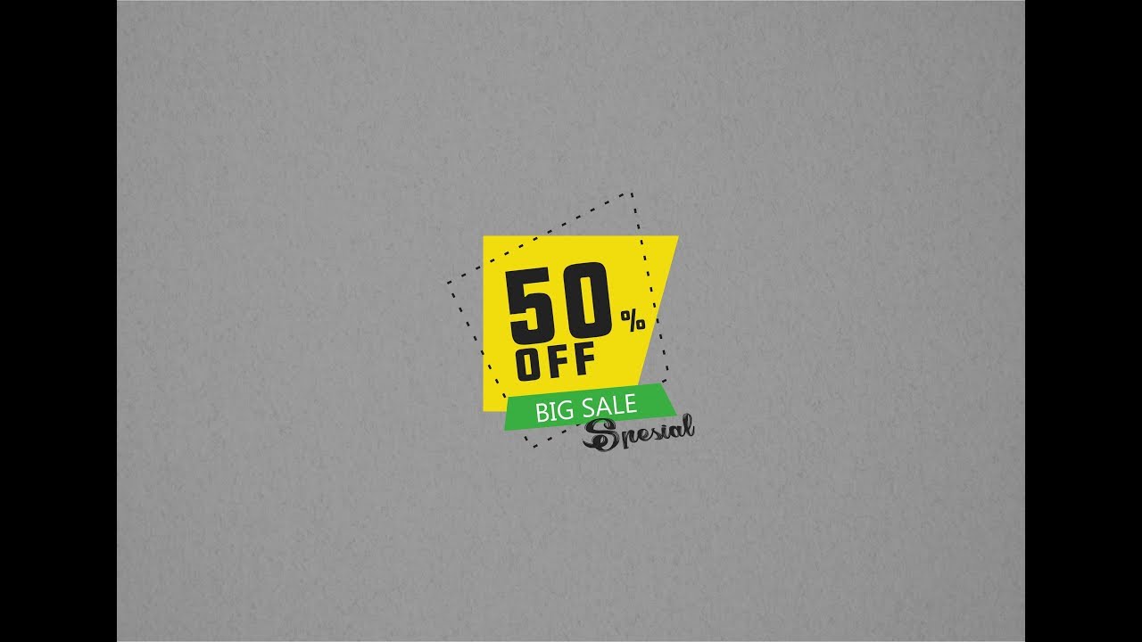 Creating a Simple Sale Label Design #2 - CorelDraw Tutorial