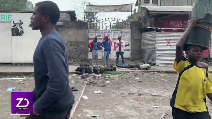 Fighting Rages Between Rabels And Army In Goma